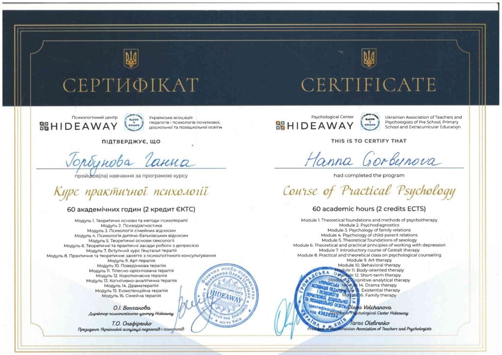 Анна Горбунова