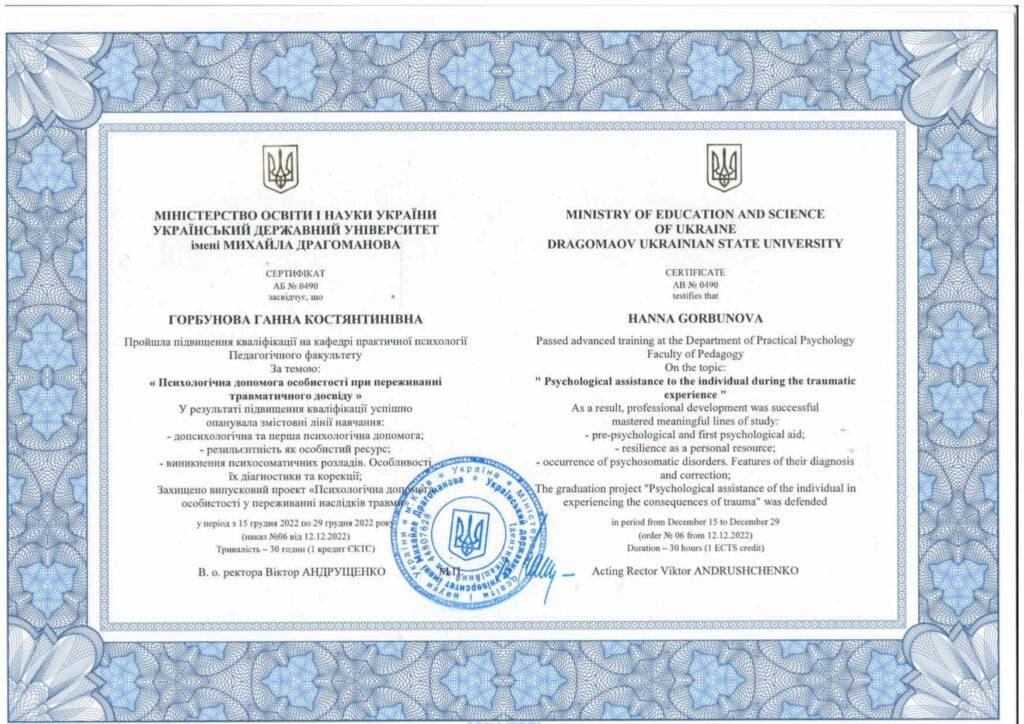 Анна Горбунова